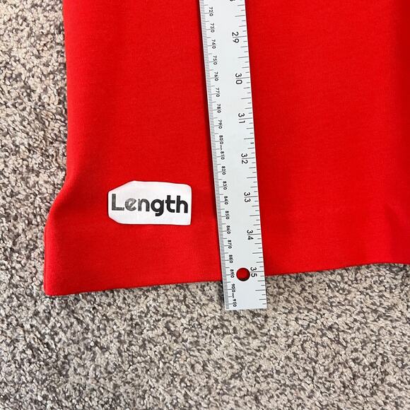 BANANA REPUBLIC Women's 6 Orange Retro Pin-Up Rockabilly Stretch Button Dress - Picture 7 of 8